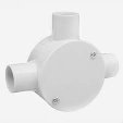 25mm Round Box 3 way