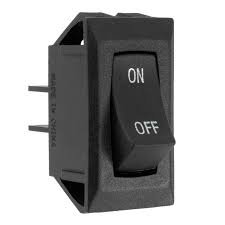 Rocker Switch Black On-Off