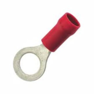 Lugs Eye Ring Insulated Red