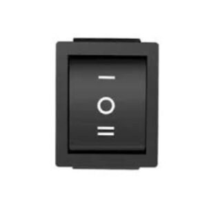 Rocker Switch 3 Pin Mini Amber