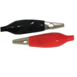 Battery Clips Insulated (Pair)