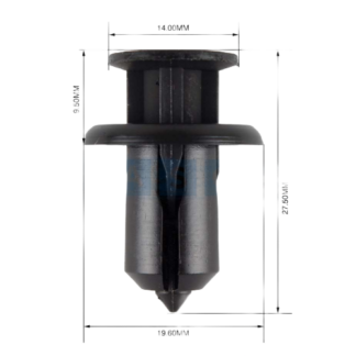 Panel Clip 2 Piece Pin 2/7