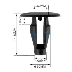Panel Clip 5.6-6.8mm 4/4