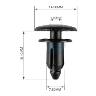 Panel Clip 5.9-7.5mm 2/8