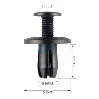 Panel Clip 6-7mm 2/6