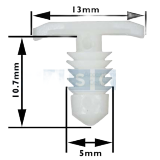 Panel Clips Toyota Weather Strip Clip 7/24