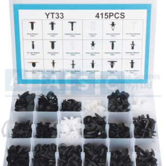 PANEL CLIPS ASSORTED 456 PCS W/TOOLS FOR TOYOTA/GM/FORD/HONDA/CHRYSLER