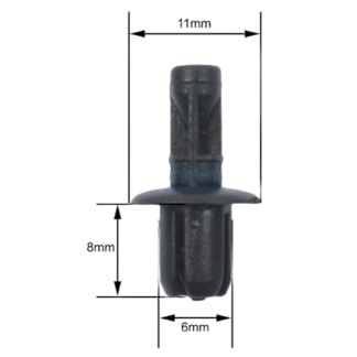 Panel Clip Toyota 2 Piece 2/25