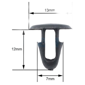 Panel Clip Toyota Button 4/23