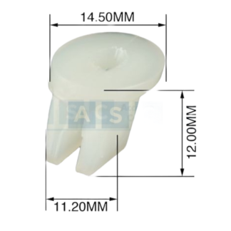 Panel Clip Screw Saddle 11mm 6/3