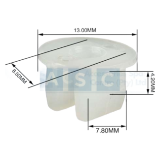 Panel Clip Screw Saddle 8mm 6/5