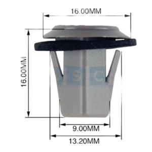Panel Clip Screw Saddle 10-12mm 6/2