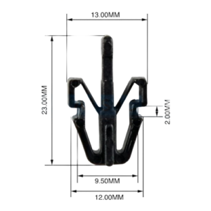 Panel Clip Grill 7/1