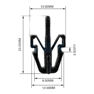 Panel Clip Grill 7/1